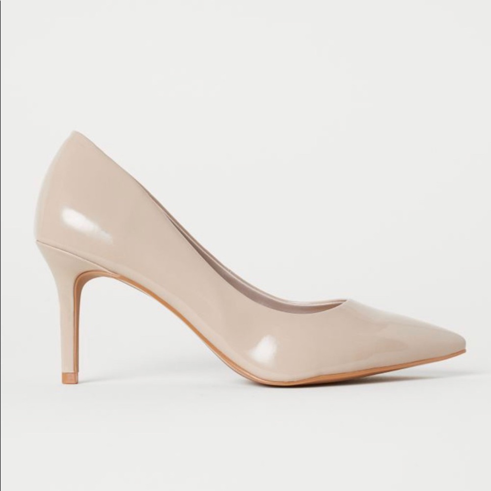 H&M Light Pink/ Tan Heels Women’s 8.5 (40)